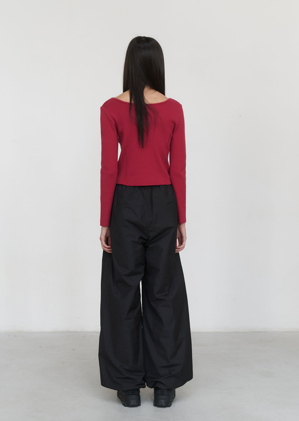 【KOOLOSET】Light balloon banding pants Ballon Pants - Midnight — LOCAL SHADE