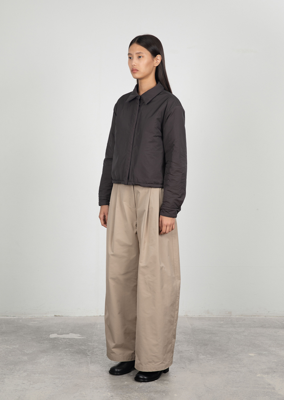 MUSINSA | AMOMENTO TWO TUCK BALLOON PANTS (2COLORS)