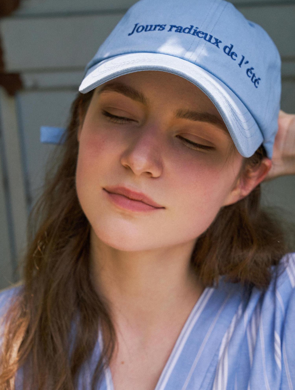 ★HOTEL PARIS CHILL★ Voyage Baseball Cap (Sky) Voyage Baseball Cap - Sky – Hands