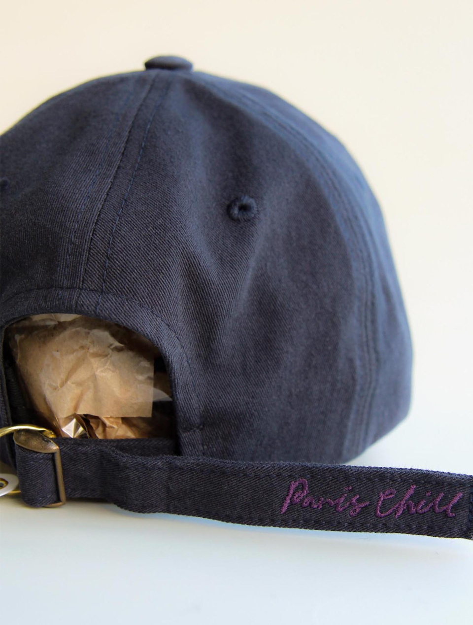 ★HOTEL PARIS CHILL★ La Saison Baseball Cap (Indigo) 호텔파리칠(HOTEL PARIS CHILL) La Saison Baseball Cap (Indigo