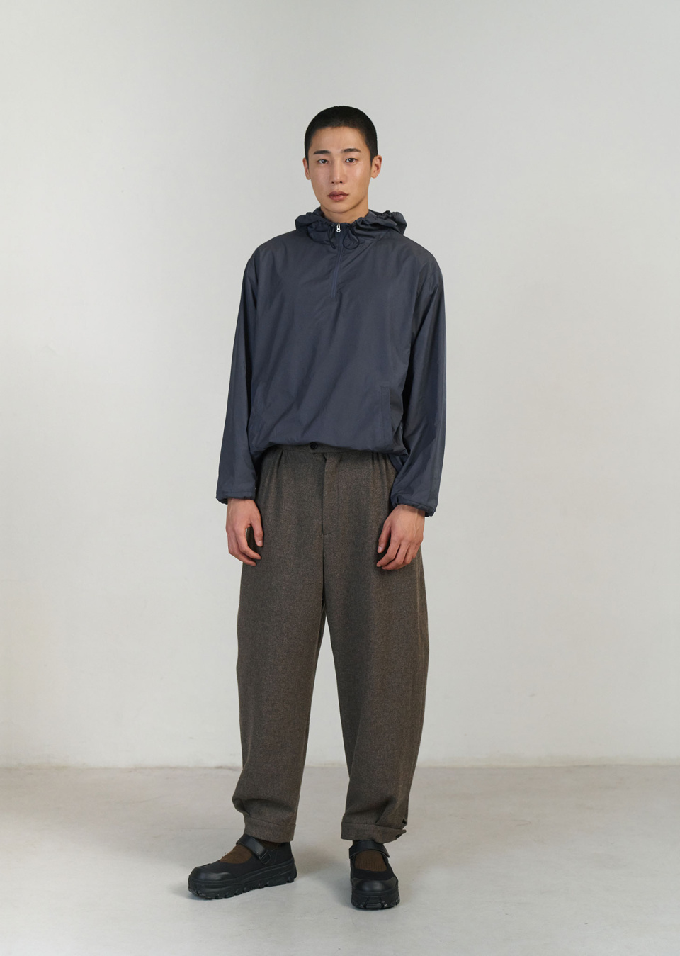 美品　完売　argue COTTON NYLON M-65 HALF COAT argue COTTON NYLON M-65 HALF COAT（M65 US Army Nylon