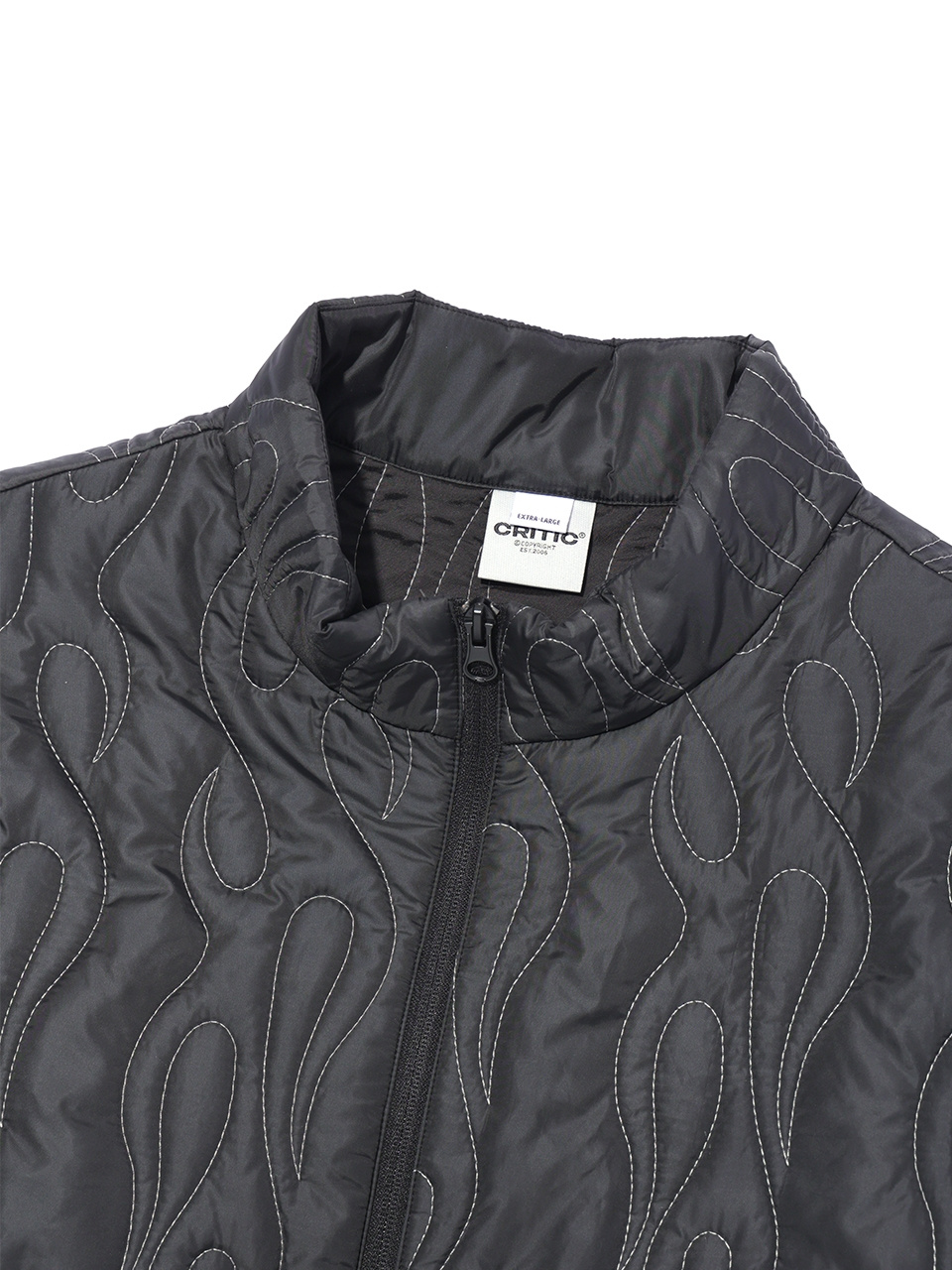 アウターその他 CRITIC FLAME QUILTING JUMPER BLACK CTJKDD001BK b214e41af37d4b7973652ec200d5d4