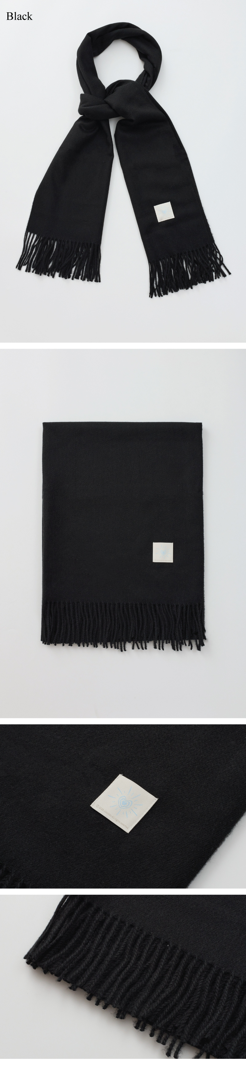 리엔드코(RIANDCO) 베이직 체크 니트 머플러 - 8COLOR