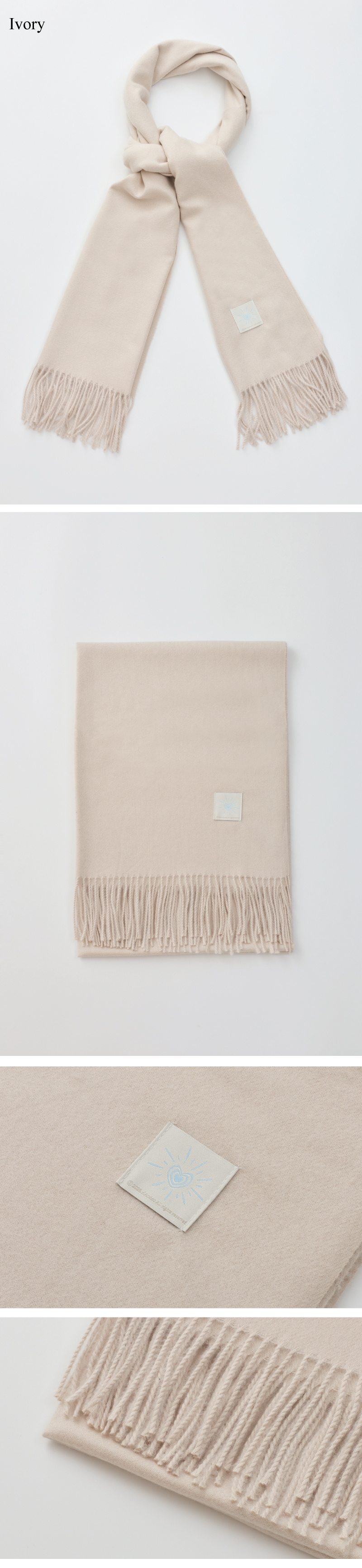 리엔드코(RIANDCO) 베이직 체크 니트 머플러 - 8COLOR