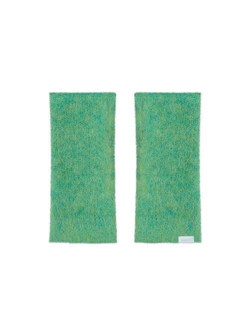 BRUSH HAND WARMER - APPLE GREEN