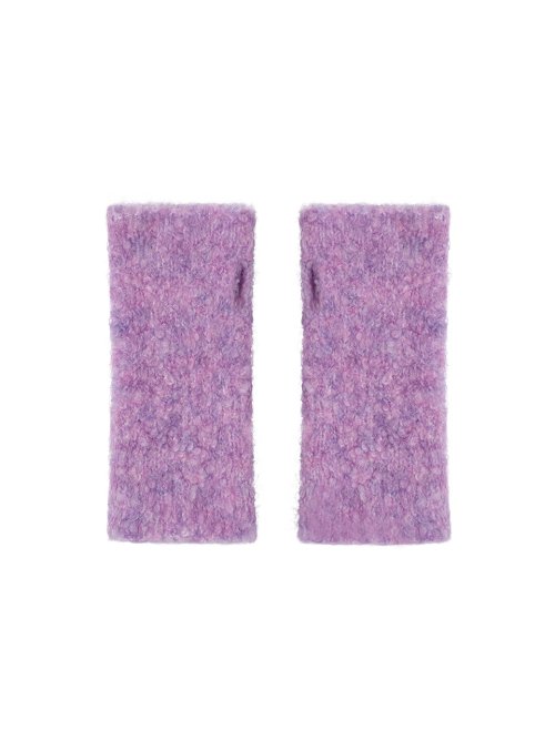 BOUCLE HAND WARMER - FUCHSIA PURPLE