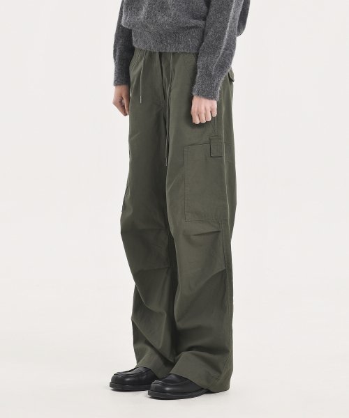 W Cargo Pants, Olive