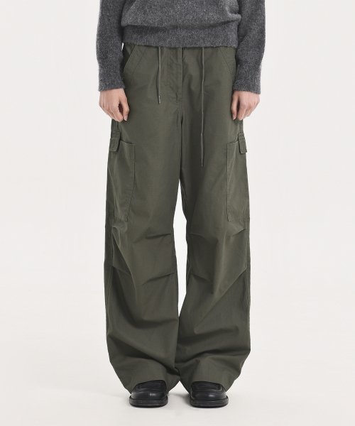 W Cargo Pants, Olive