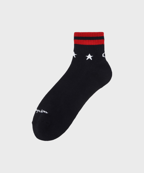 멀티컬러 쿼터랭스 삭스 3켤레 Star