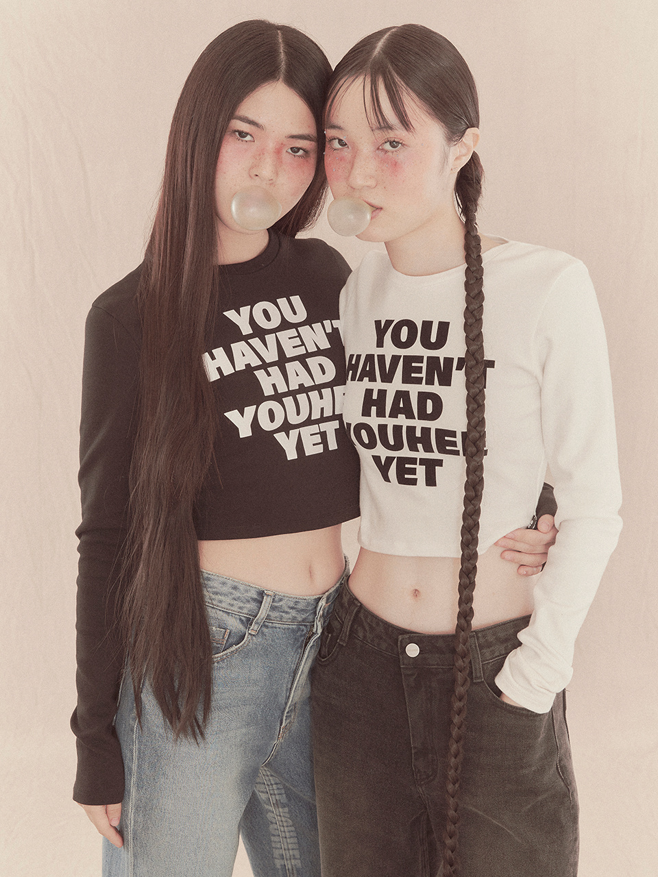 Tシャツ・カットソー YOUHEE YOUHEE LETTERING LONG SLEEVE MELNANGE GREY MUSINSA | YOUHEE YOUHEE LETTERING LONG SLEEVE MELLANGE GRAY