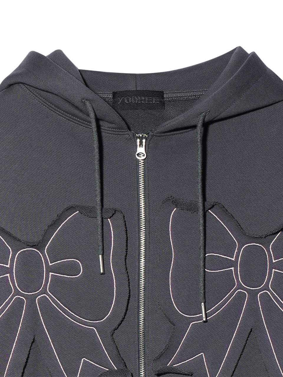 YOUHEE RIBBON HOOD ZIP-UP 상세 이미지 32