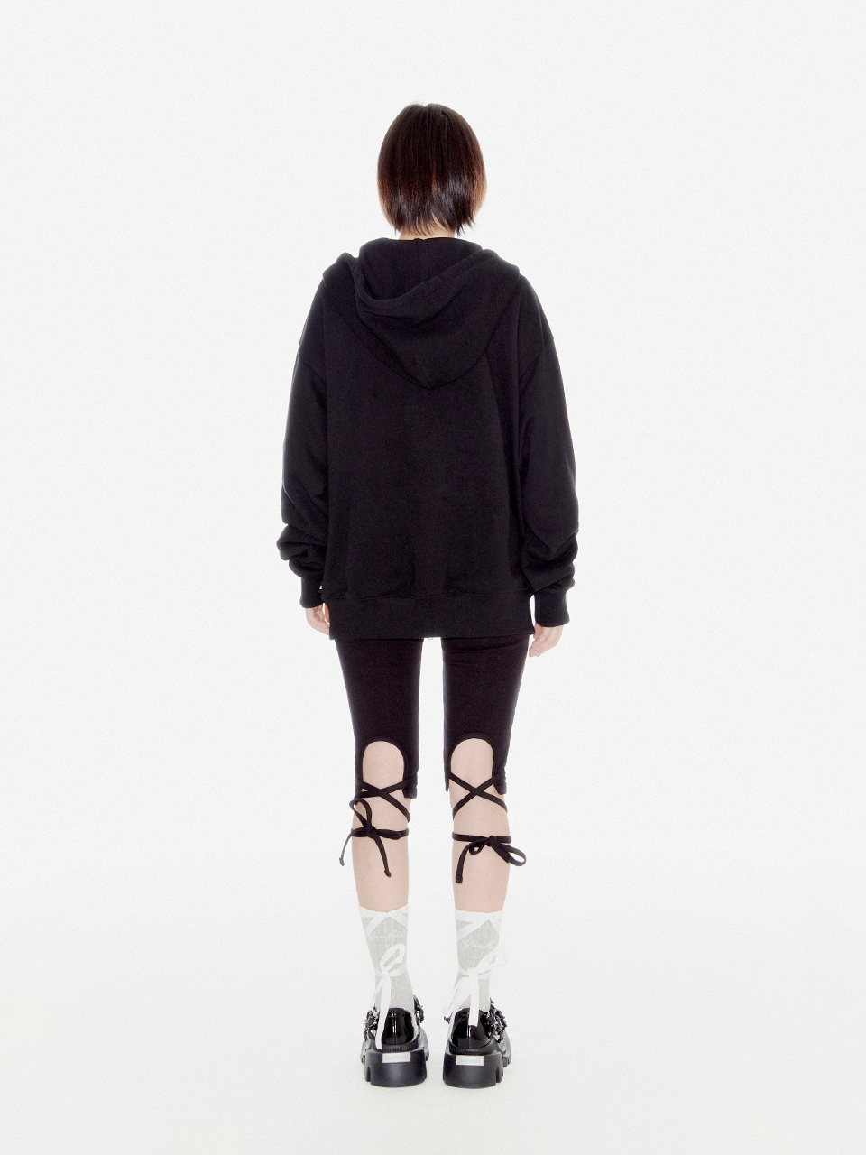 YOUHEE RIBBON HOOD ZIP-UP 상세 이미지 11