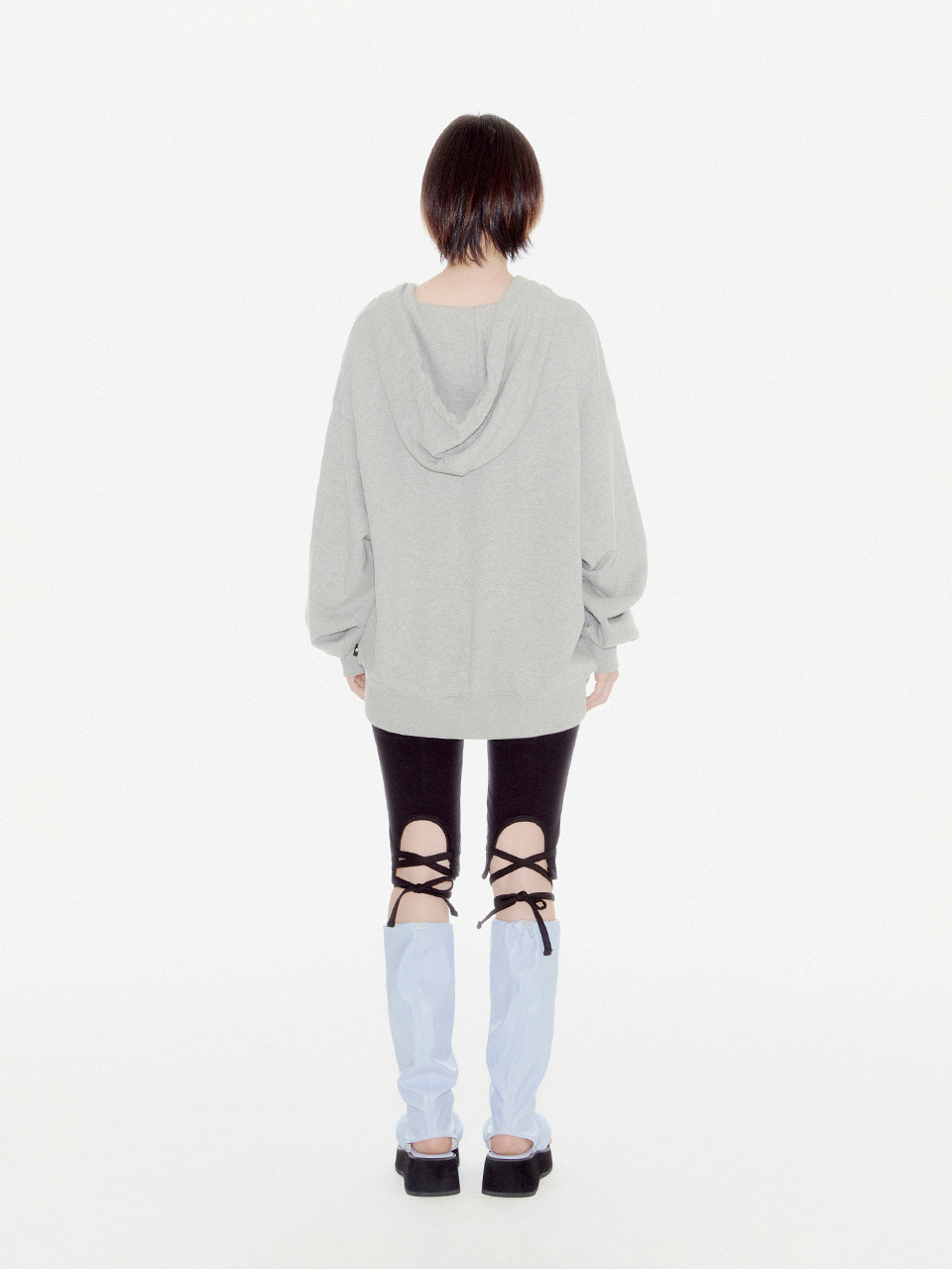 YOUHEE RIBBON HOOD ZIP-UP 상세 이미지 19