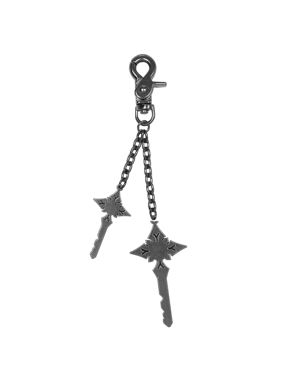 엘이이와이(L.E.E.Y) CROSS PINK PENTDENT KEYRING ANTIQUE - 사이즈 & 후기 | 무신사