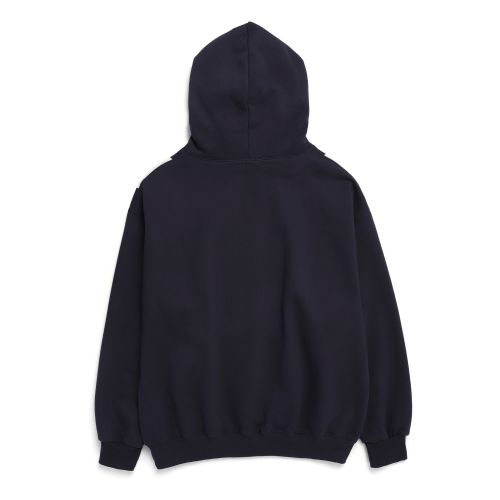 ABOVE LOGO HOODIE NAVY