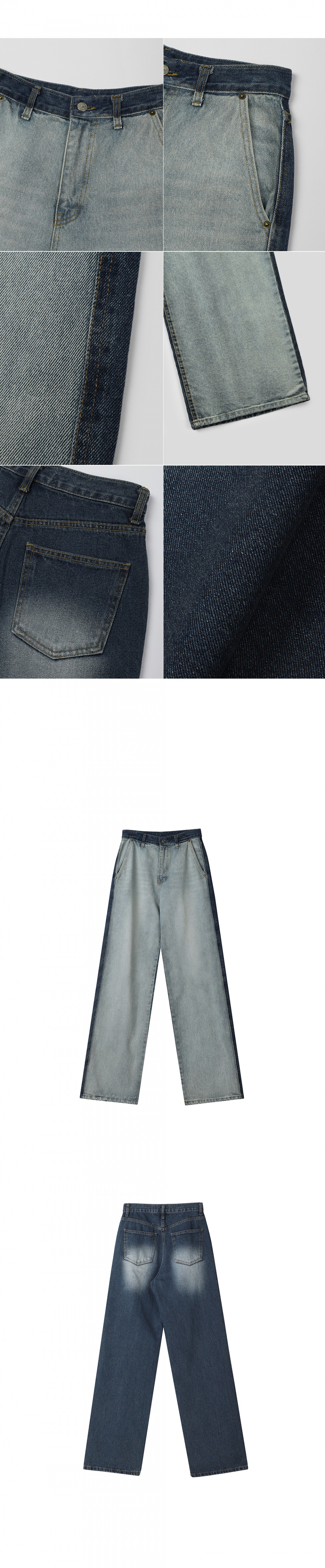 ☆AVANDRESS☆ Reverse wide denim pants AD41PT39 ☆AVANDRESS☆ Reverse wide denim pants AD41PT39 ADVENTURE