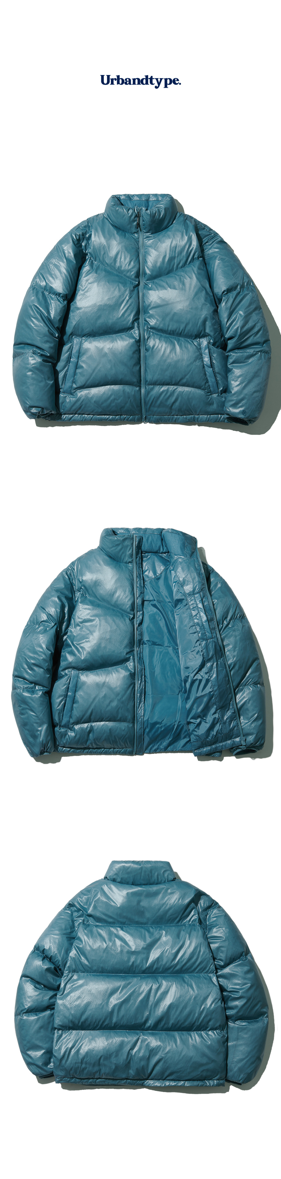 MUSINSA | URBANDTYPE Essential Puffer Duck Down Short