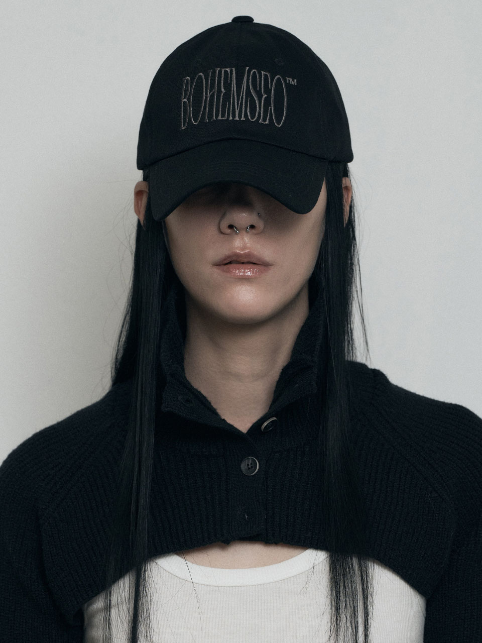 Bohemian Seoul SIGNATURE LOGO CAP, BLACKプロフィール必読 - キャップ