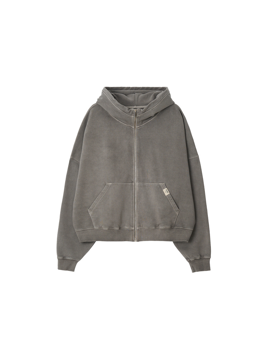 GLOWNY G BOXY ZIP UP ジップアップパーカー ストライプ Glowny - G BOXY ZIP UP | HBX - Globally Curated Fashion and