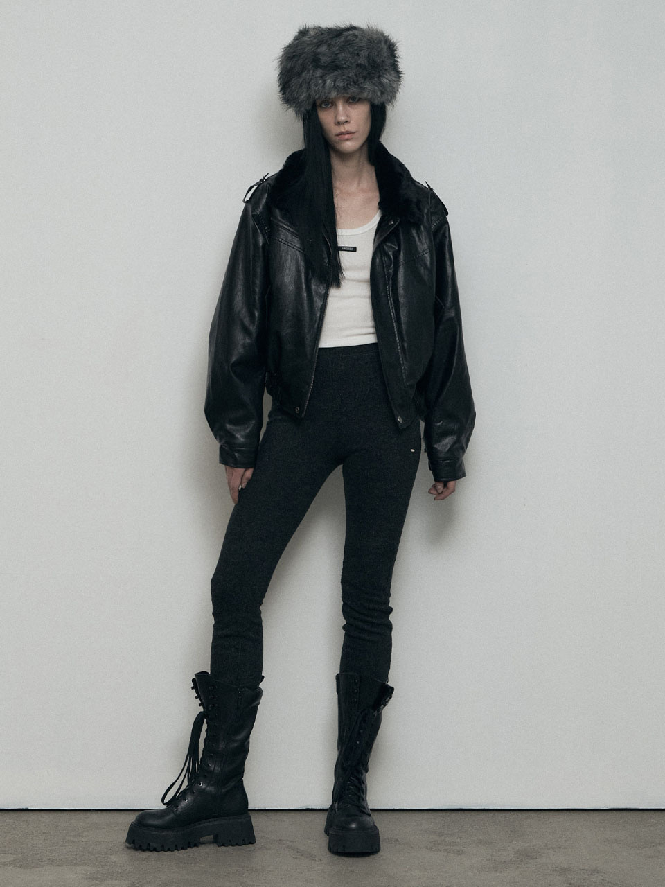ジャケット・アウター Bohemian seoul leather blouson jumper Bohemian seoul leather blouson jumper