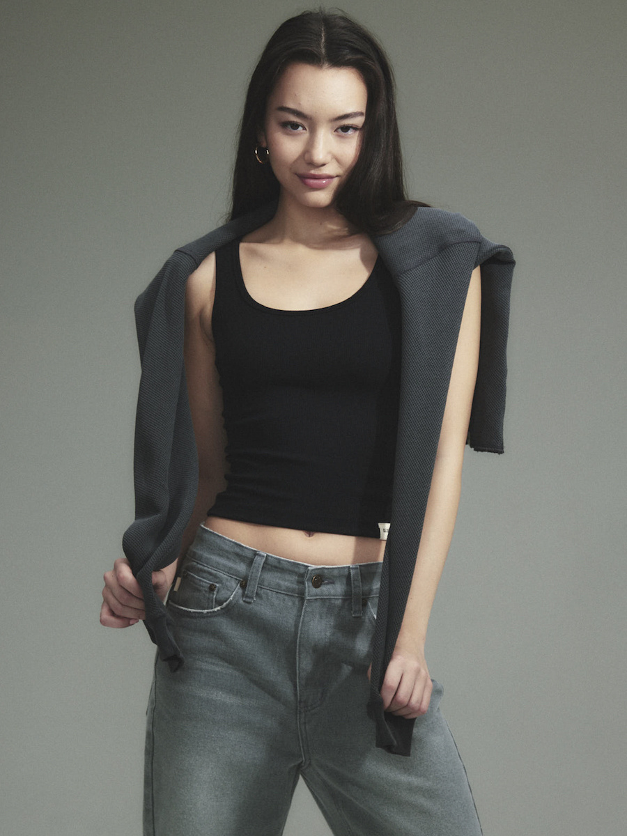 ★GLOWNY★ G CLASSIC RIB TANK BLACK MUSINSA | GLOWNY G CLASSIC RIB TANK (CHARCOAL)