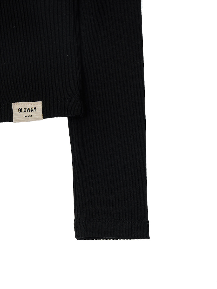 ★GLOWNY★G CLASSIC RIB SQUARE LONG SLEEVE (BLACK)★正規品 MUSINSA | GLOWNY G CLASSIC RIB SQUARE LONG SLEEVE (BLACK)
