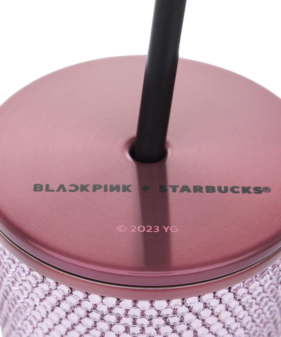 値下げ✴︎日本未発売スターバックスBLACKPINK スタッズゴールドカップ MUSINSA RAFFLE | STARBUCKS × BLACKPINK SS ラインストーンコールド