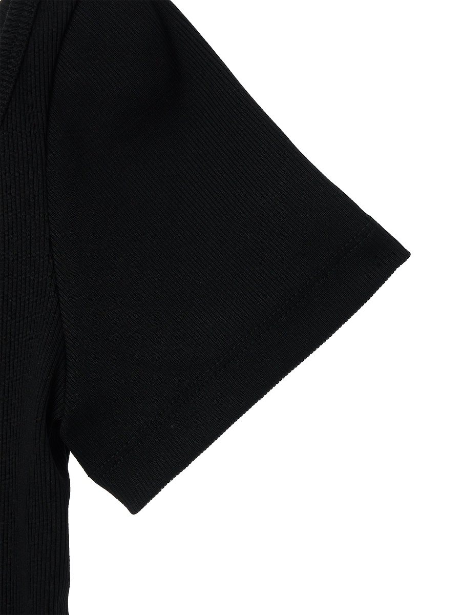 ★2023FW新作★glowny★G CLASSIC RIB TEE MUSINSA公式 | GLOWNY G CLASSIC RIB TEE (BLACK)