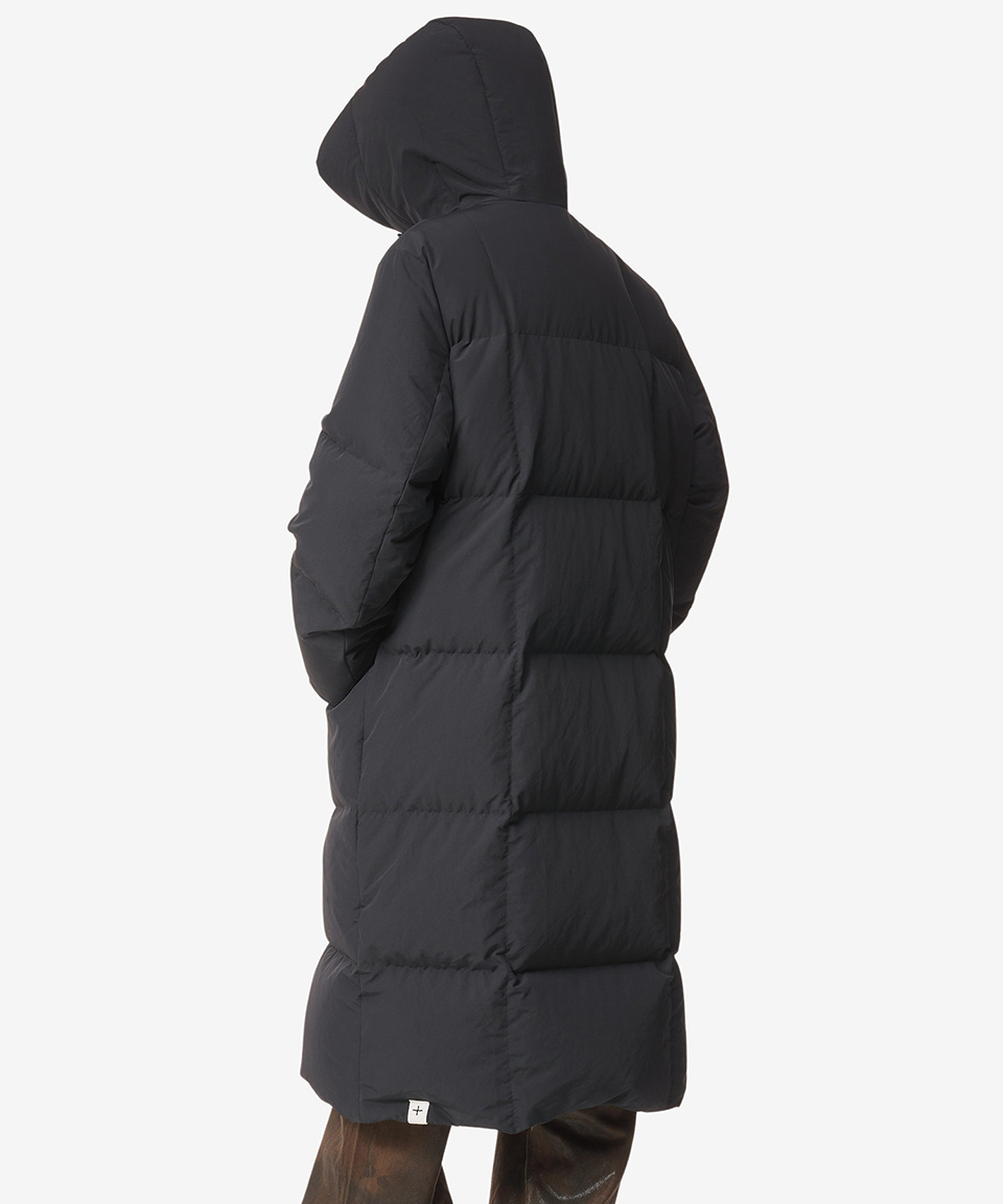 MUSINSA | JIL SANDER Quilted Down Coat - Black