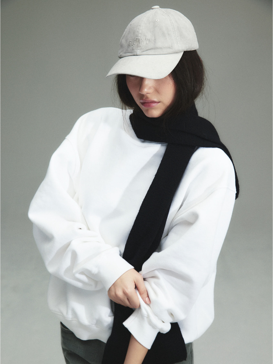 ★送料・関税込★GLOWNY★G CLASSIC WASHED BALL CAP★ MUSINSA | GLOWNY G CLASSIC WASHED BALL CAP (WHITE)