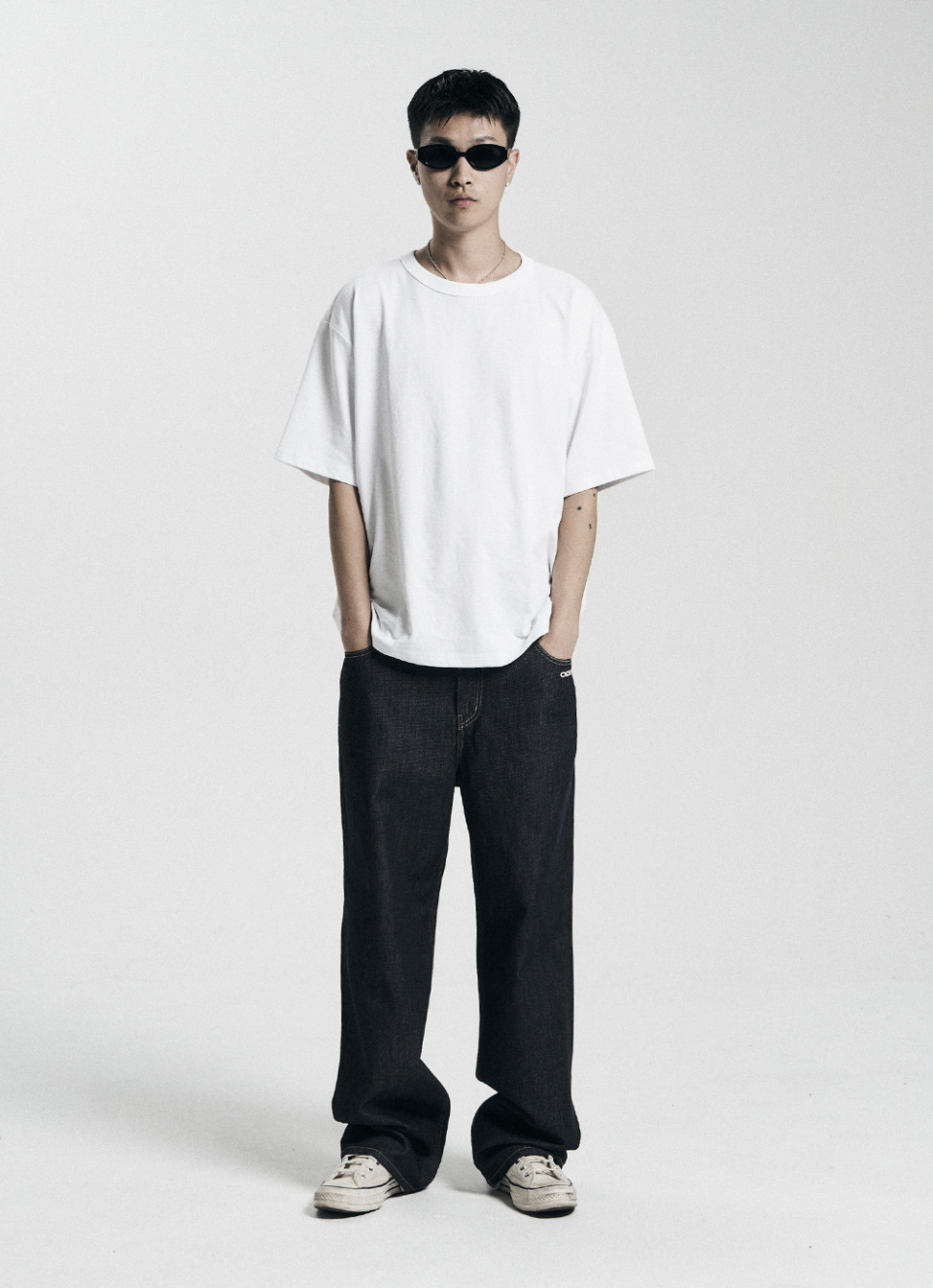 ★ODOR★ Logo drop denim in pink P0000FNJ MUSINSA公式 | ODOR Logo drop denim in pink