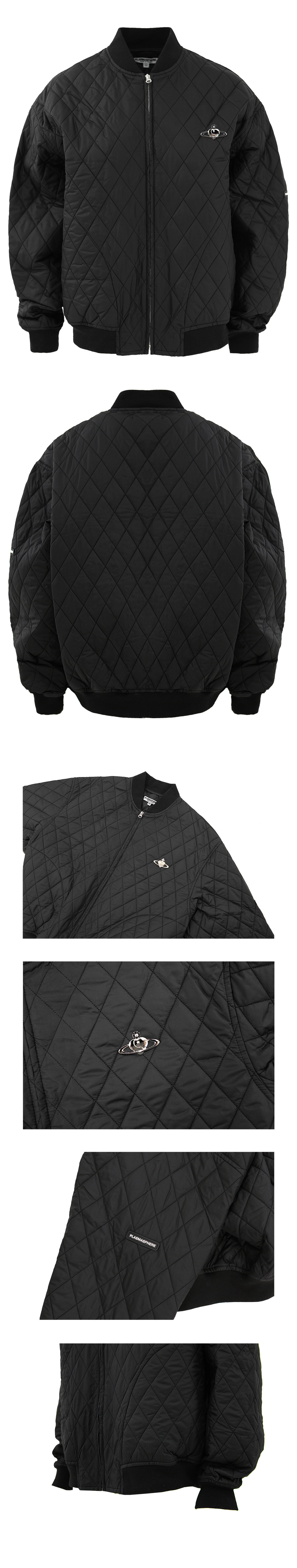 ◆PLASMA SPHERE◆ QUILT JUMPER IN BLACK Overfit quilted jump MUSINSA | PLASMA SPHERE QUILT JUMPER IN BLACK (overfit