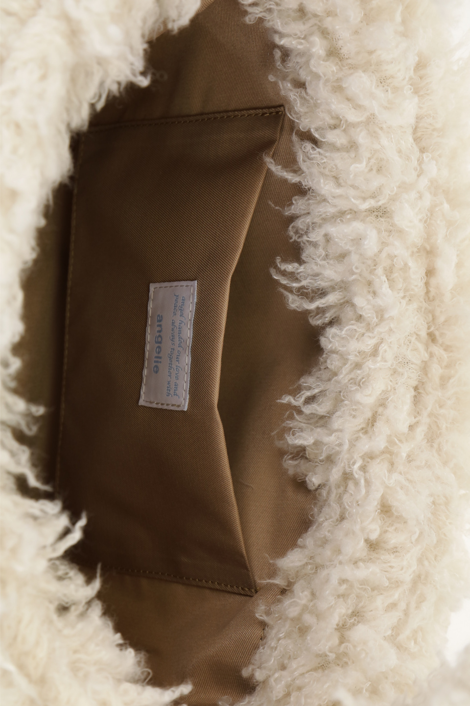● angelie ● PUPPY BAG MEDIUM / IVORY MUSINSA | ANGELIE PUPPY BAG LARGE / IVORY