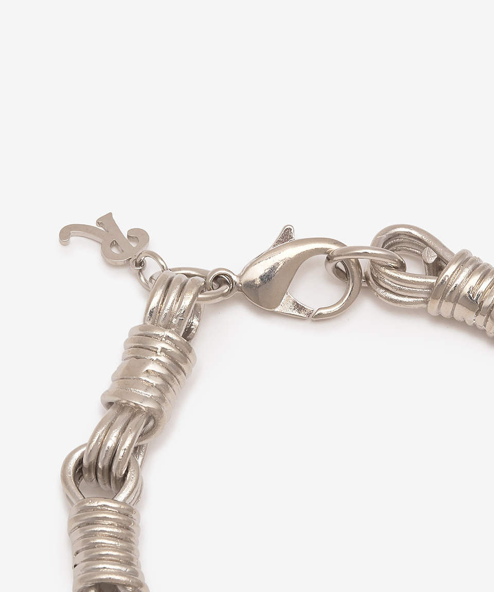 MUSINSA | RAF SIMONS Chain Bracelet - Silver