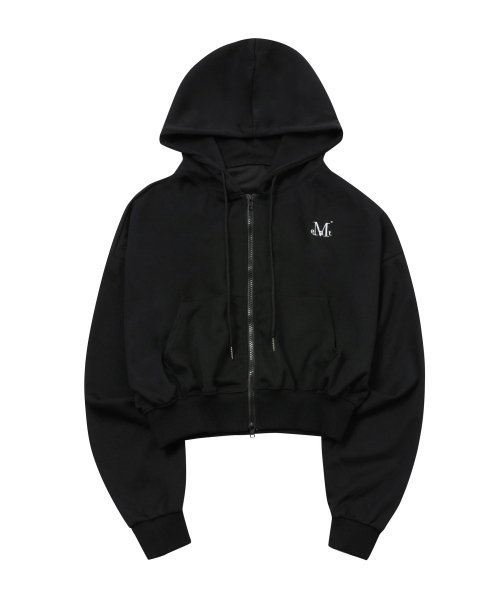 DENVER 2-WAY HOOD ZIP-UP (Black, Gray, White melange)