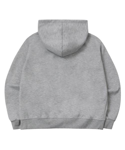 DENVER 2-WAY HOOD ZIP-UP (Black, Gray, White melange)