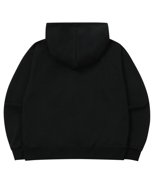 DENVER 2-WAY HOOD ZIP-UP (Black, Gray, White melange)