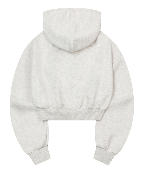 DENVER 2-WAY HOOD ZIP-UP (Black, Gray, White melange)