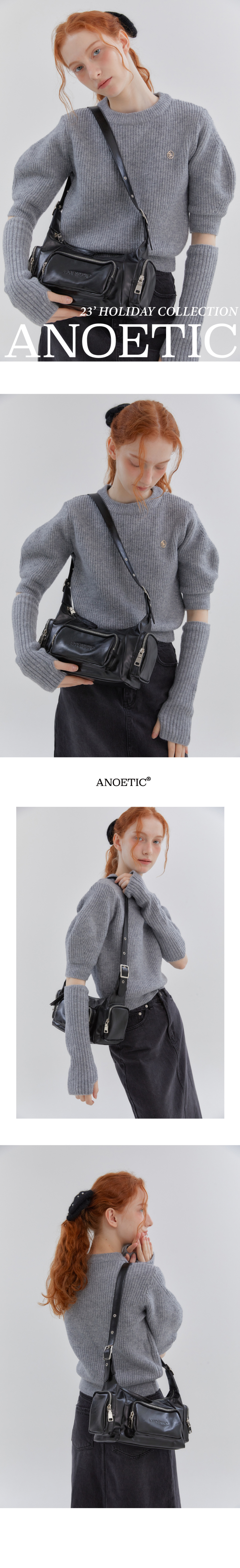 MUSINSA | ANOETIC ANC POCKET BAG-BLACK