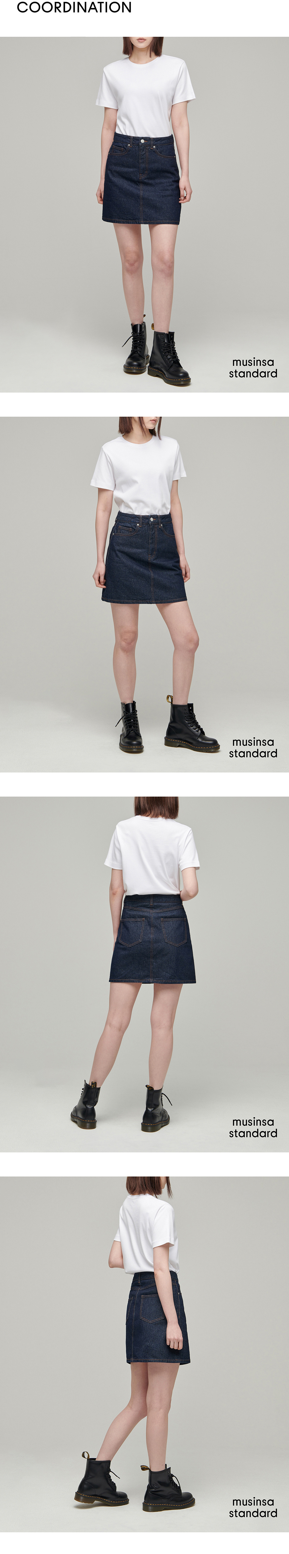MUSINSA | MUSINSA STANDARD WOMAN Women's Denim Mini Skirt