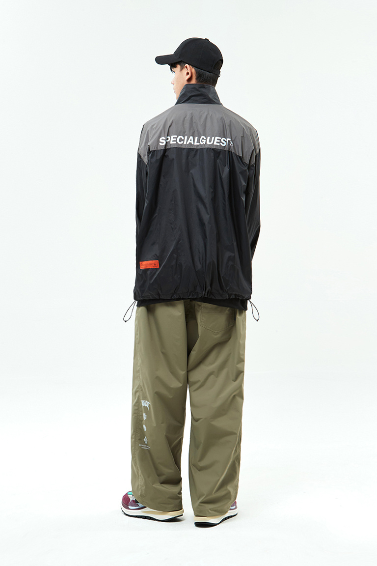스페셜게스트(SPECIAL GUEST) V2 WIND BREAKER JK R (Black / Dark