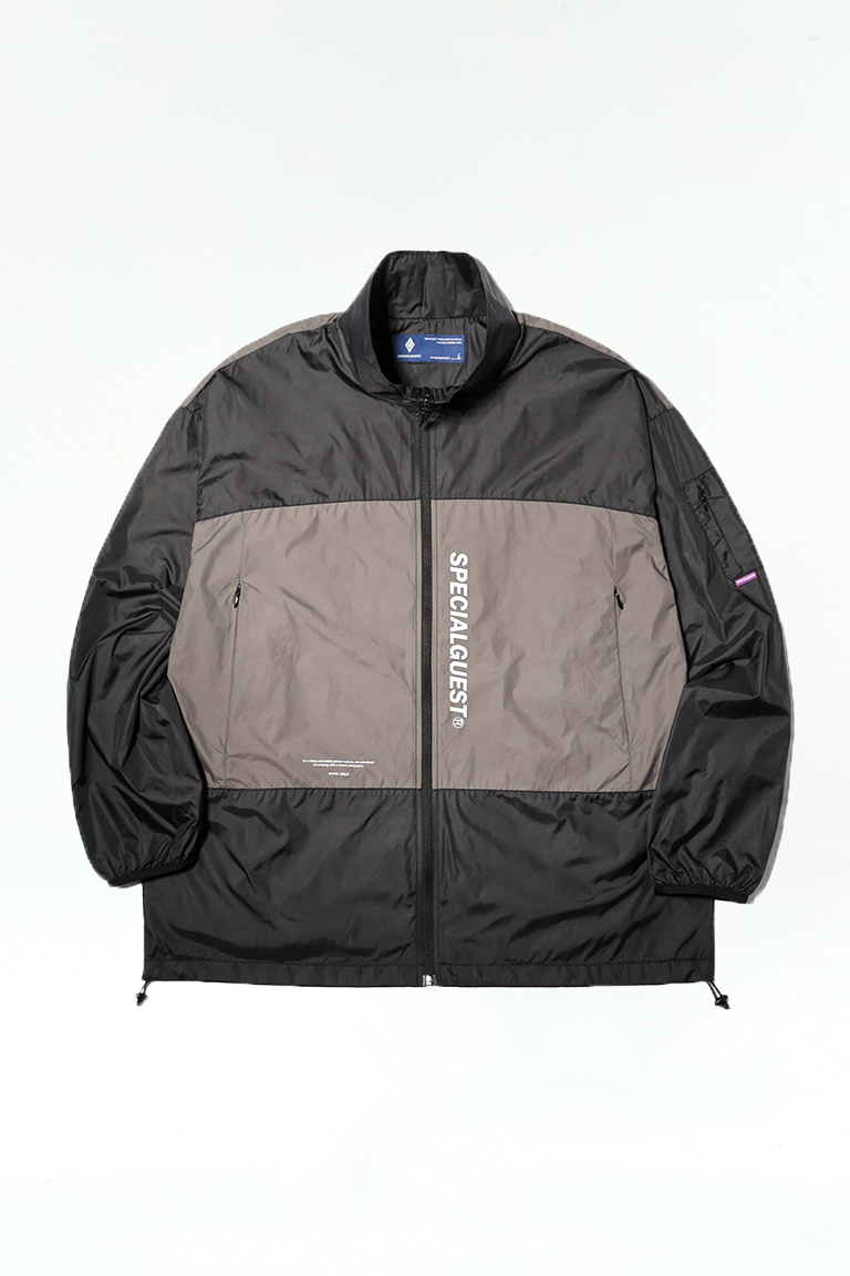 스페셜게스트(SPECIAL GUEST) V2 WIND BREAKER JK R (Black / Dark