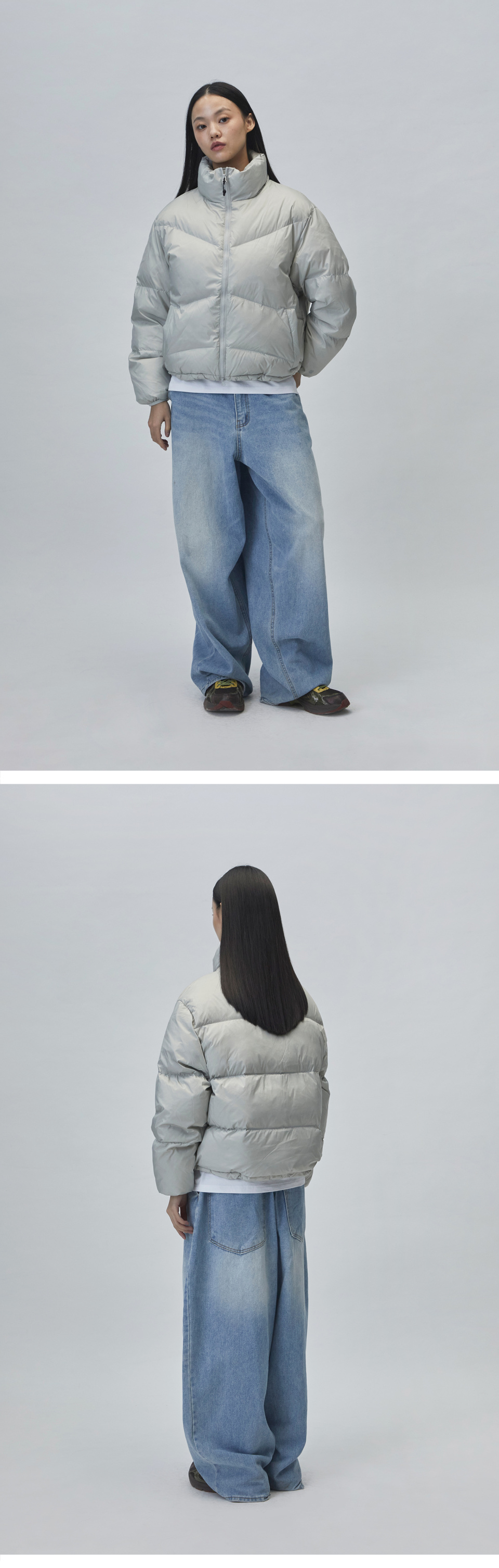 MUSINSA | URBANDTYPE Essential Puffer Duck Down Short