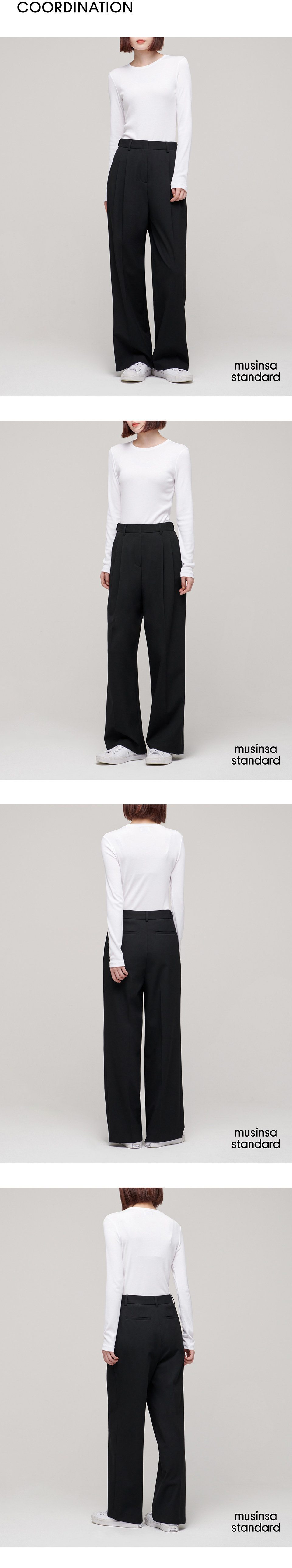 MUSINSA | MUSINSA STANDARD WOMAN Women's High-Waist Wide