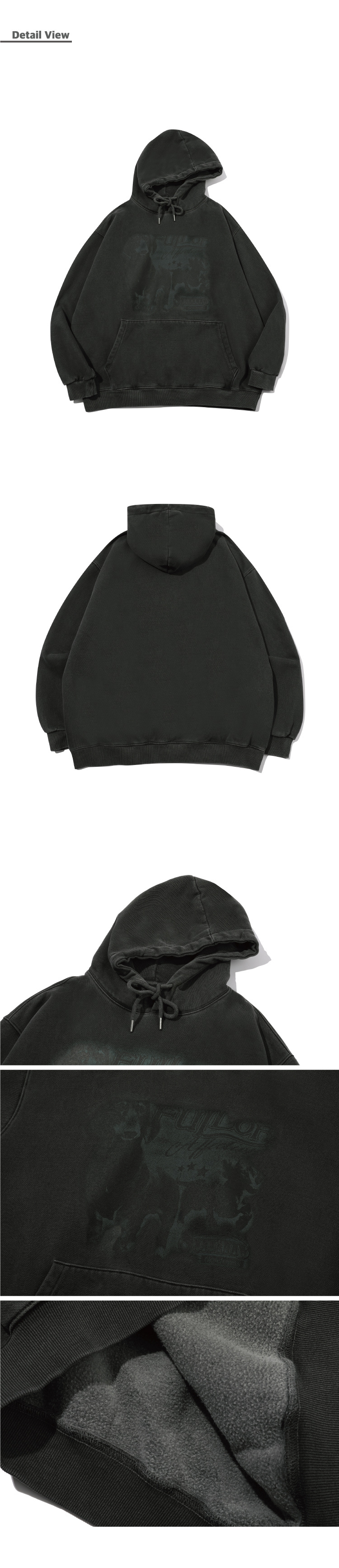 [CPGN STUDIO ]★Sunny Dog Pigment Hoodie Balloon Dog Hoodie 2XS - 6XL – Noodlecat Studio