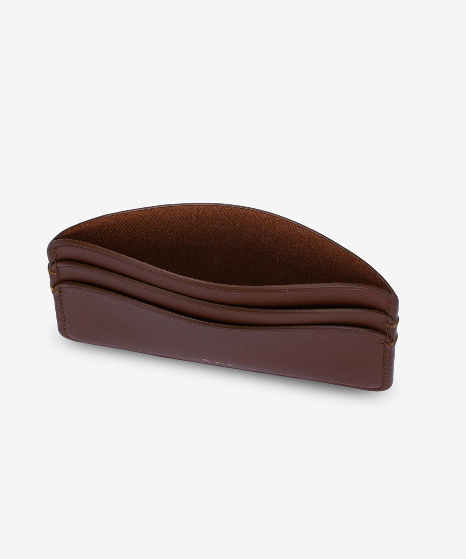 カードケース・名刺入れ APC Demirun Card Holder Hazelnut PXAWVF63270CAD PXAWVF63270C MUSINSA | A.P.C. Demilun Card Holder - Hazelnut / PXAWVF63270CAD