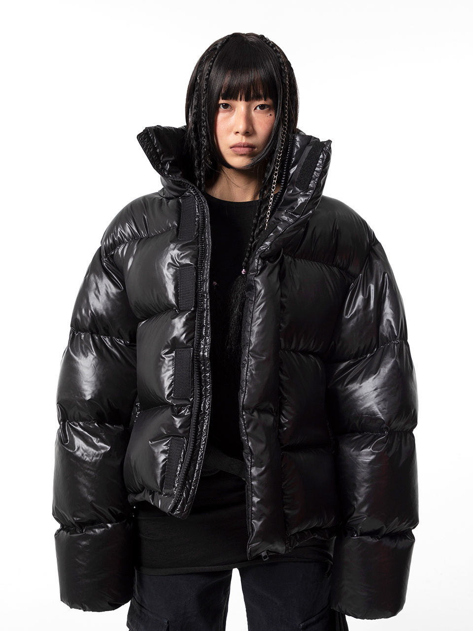 明日削除します☆SWITCHING RIB 2WAY PUFFER JACKET SWITCHING RIB 2WAY PUFFER JACKET – BEEDEN