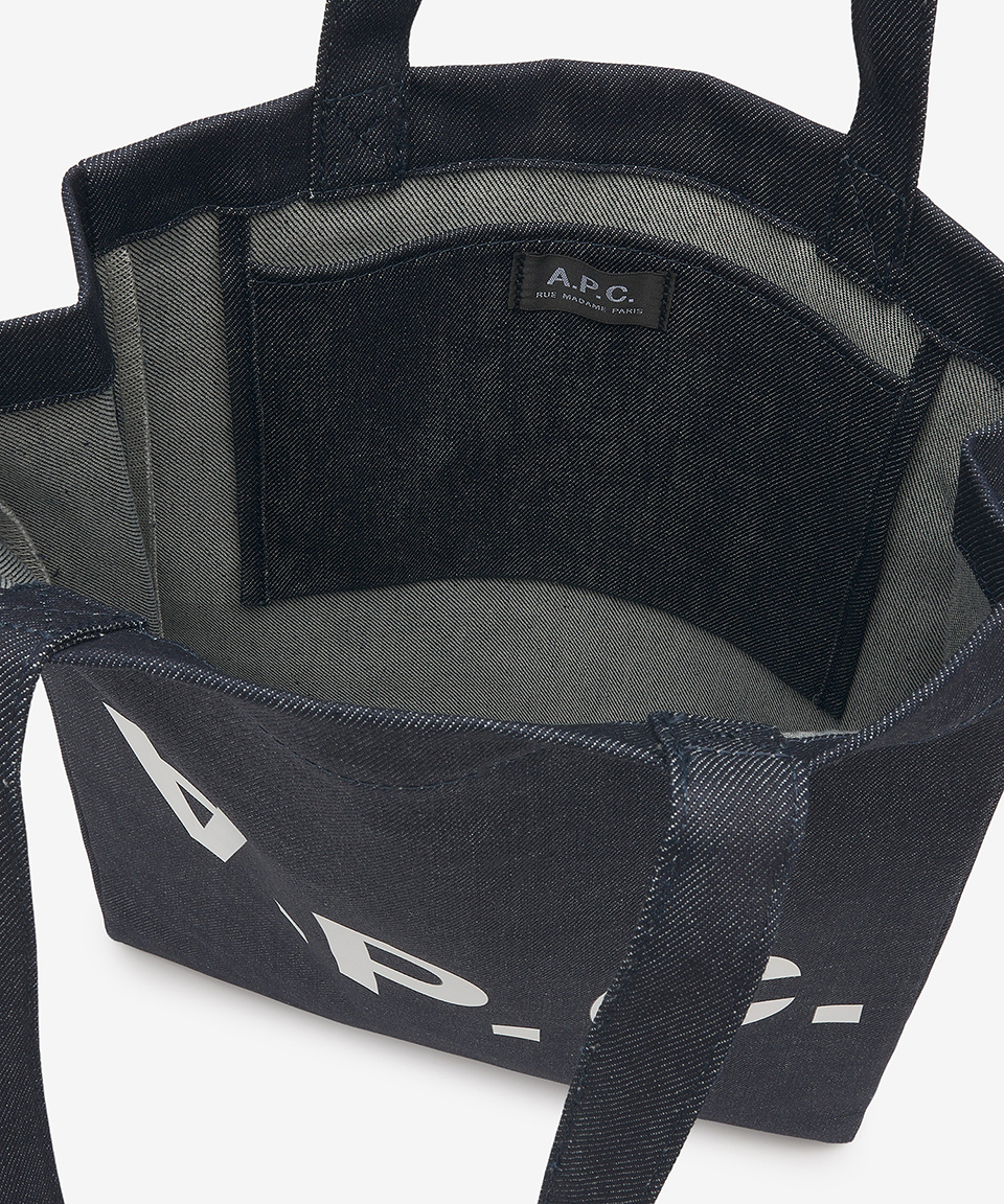 ☆A.P.C.☆ LORE TOTE BAG INDIGO COCSXM61445IAI COCSXM61445IA A.P.C. Laure Unisex Shopping Tote Bag Indigo COCSXM61445IAI