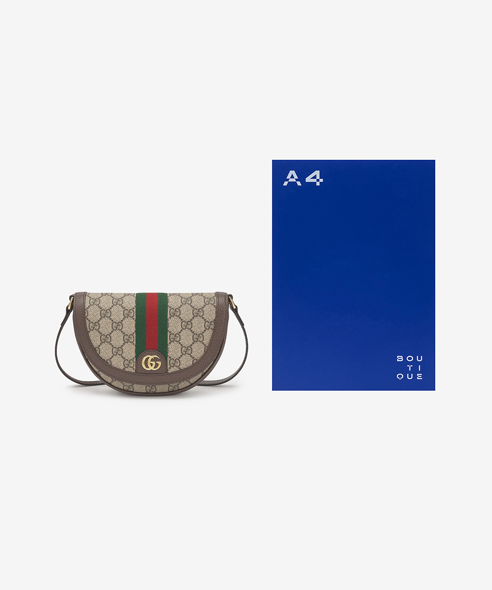 ★GUCCI★ Mini Ophidia Shoulder Bag Brown 75730996IWG8745 Ophidia mini shoulder bag in beige and brown GG fabric