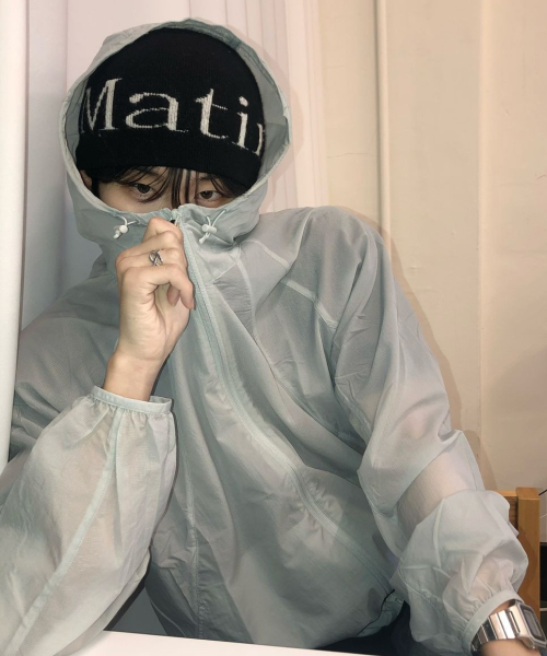 Ultra-Light Raglan Windbreaker_Blue_OL263